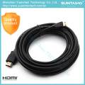 Alta velocidad 1.4V chapado en oro Plug macho-macho HDMI Cable